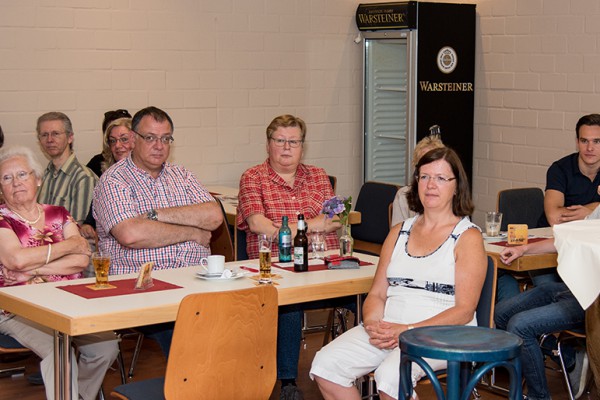 Die Gäste fühlten sich wohl im Theater-Café.