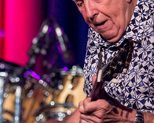 Blues-Legende John Mayall beim Konzert am 23. September 2015 im Leo Theater Ennepetal. Foto: AWi