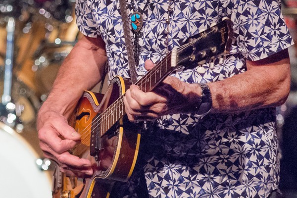 Blues-Legende John Mayall beim Konzert am 23. September 2015 im Leo Theater Ennepetal. Foto: AWi