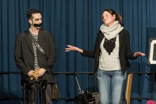 Der Comedian "Tape Face" alias Sam Wills aus Neuseeland gastierte am 10. Februar 2017 im LEO Theater. Fotos: AWi