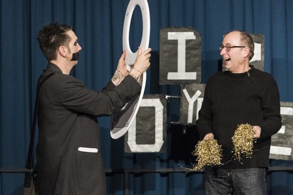 Der Comedian "Tape Face" alias Sam Wills aus Neuseeland gastierte am 10. Februar 2017 im LEO Theater. Fotos: AWi