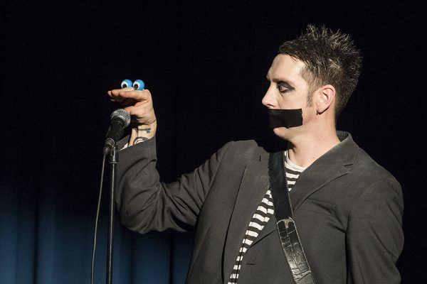 Der Comedian "Tape Face" alias Sam Wills aus Neuseeland gastierte am 10. Februar 2017 im LEO Theater. Fotos: AWi