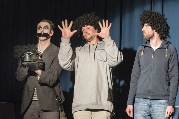 Der Comedian "Tape Face" alias Sam Wills aus Neuseeland gastierte am 10. Februar 2017 im LEO Theater. Fotos: AWi