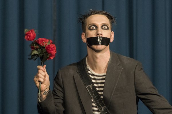 Der Comedian "Tape Face" alias Sam Wills aus Neuseeland gastierte am 10. Februar 2017 im LEO Theater. Fotos: AWi